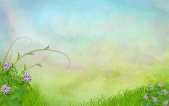Nature 3d Art Flowers Spring Wallpaper