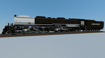 Steam Engine Union Pacific Big Boy Minecraft By Tobynator13 On