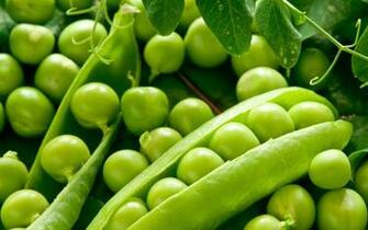 Vegetables Peas Wallpaper