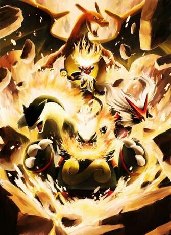 Charizard And The Fire Starters Fan Art
