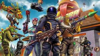 HD Wallpaper Of Fortnite Battle Royale Video Game Art