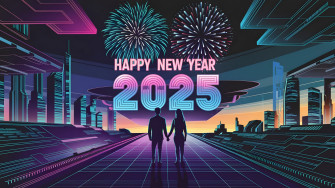 Happy New Year Wallpaper 4k Couple Celebrations