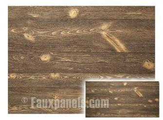 Faux Barn Wood Siding