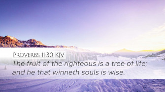 Righteous Verse Quote Wallpaper