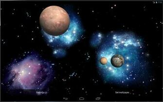 Ufos Space For You 3d Live Wallpaper HD Is A