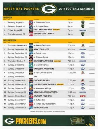 Packerville U S A Schedule Released
