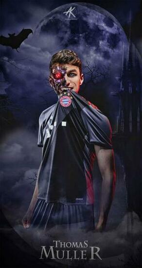 Thomas Muller Lockscreen Fc Bayern Munich By Ghanibvb On
