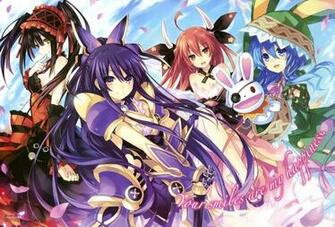 Date A Live Girls Anime HD Wallpaper Desktop Pc Background