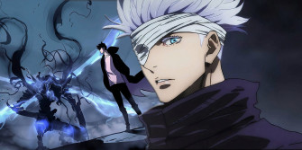 Ant King Beru And Sung Jinwoo Opposite Satoru Gojo Wallpaper