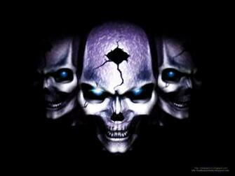 All Type Wallpaper Gothic Skull Black Darkside