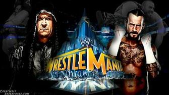 All Wallpaper Cm Punk Vs Undertaker Wrestlemania