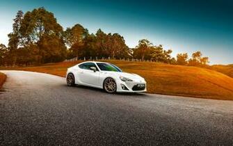 Toyota Gt White Car Wallpaper HD For Desktop