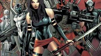 Comics Wolverine Deadpool Wade Wilson Psylocke Marvel