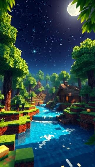 Minecraft Gif Wallpaper