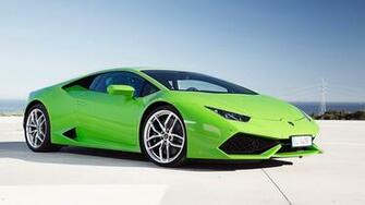 Lamborghini Huracan Lp610 Green Wallpaper HD Car
