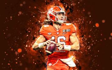 Wallpaper Trevor Lawrence 4k Quarterback Clemson