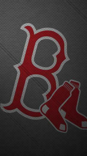 Red Sox iPhone Wallpaper Leather