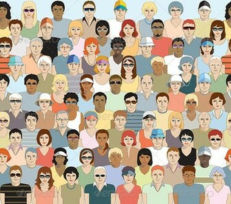 Crowd Background Stadium Cartoon Tinkytyler Org Stock Photos
