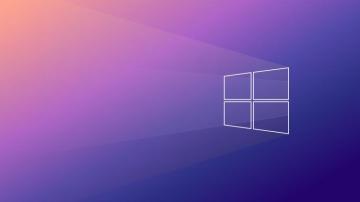 Purple Windows Default Wallpaper Desktop