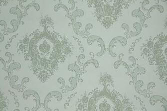 Listing 1950s Vintage Wallpaper White And Gray
