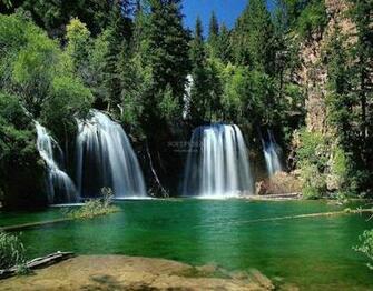Screensaver Wallpaper Nature Waterfall Beauty