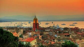 St Tropez France Wallpaper Top