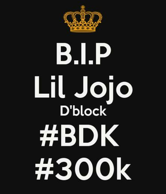 Lil Jojo D Block Bdk 300k Poster N Gga Keep Calm O