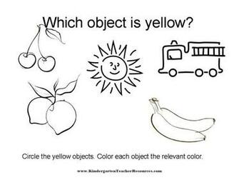 Yellow Worksheets Preschool Pc Android iPhone And iPad Wallpaper