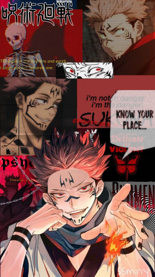 Sukuna Wallpaper Lockscreen In Cool Anime Cute