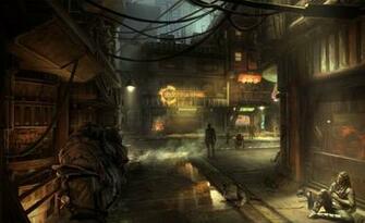 Star Wars Street Cities Slums Video Games Sci Fi Science
