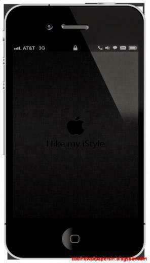 Apple Wallpaper HD 1080p Dark iPhone 3gs