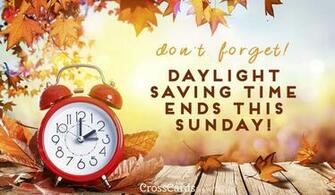 Daylight Savings Ends Ecard Saving Cards Online