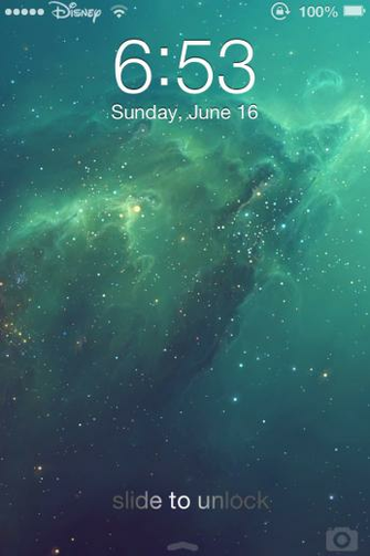 The Ios Wallpaper Effect On iPhone Lockscrren