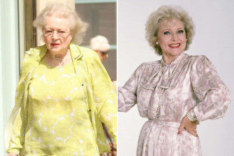Betty White Background Wallpaper