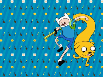 Finn And Jake Hora De Aventura E Wallpaper