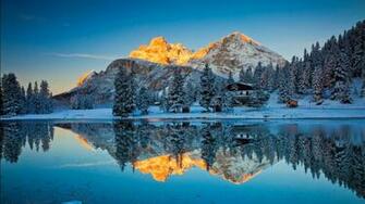 Lake Misurina Reflections Wallpaper HD