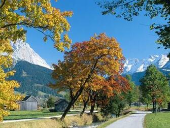 In Autumn Alps Wallpaper And Image Pictures Photos