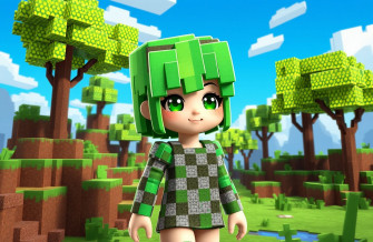 Minecraft Creeper Girl Wallpaper