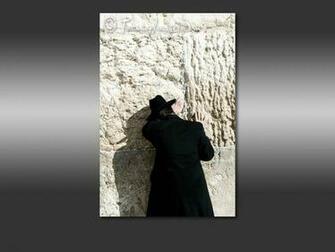 Computer Desktop Wallpaper An Orthodox Jewish Man Praying At The