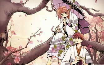 Syaoran And Sakura Tsubasa Reservoir Chronicles Wallpaper