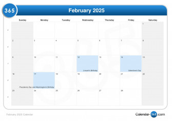 February Valentine Calendar Wallpaper
