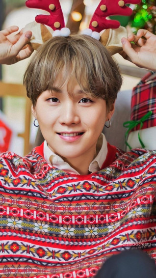 Btslockscreens On Bts Christmas Wallpaper
