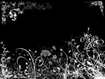 Pink Wallpaper Web Black Floral