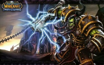 World Of Warcraft Wallpaper Thrall Select Game