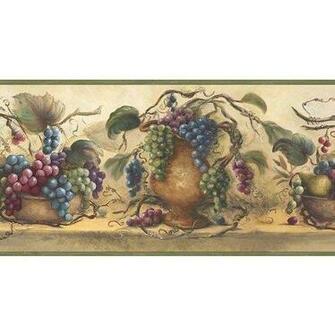 Chesapeake Wallcoverings Border Vineyard