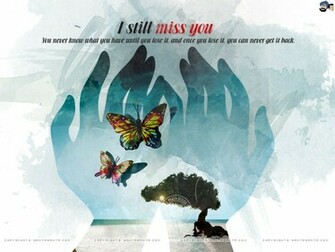 Miss You Wallpaper