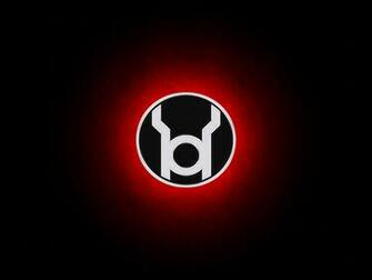 Red Lantern Logo Wallpaper
