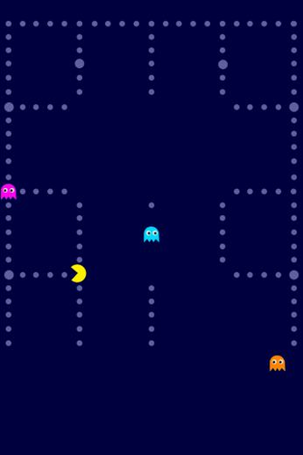Pacman Blue iPhone Wallpaper Pocket Walls HD