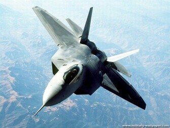 Raptor Military Jet Fighter Wallpaper