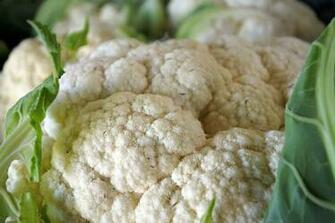 HD Wallpaper Cauliflower Close Up Photo Cabbage Kochan Forks